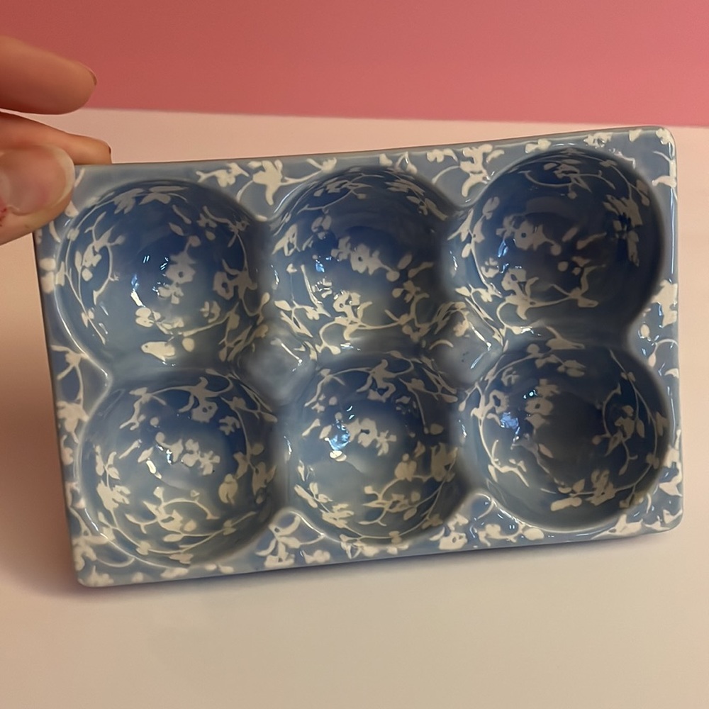 Floral Egg Tray